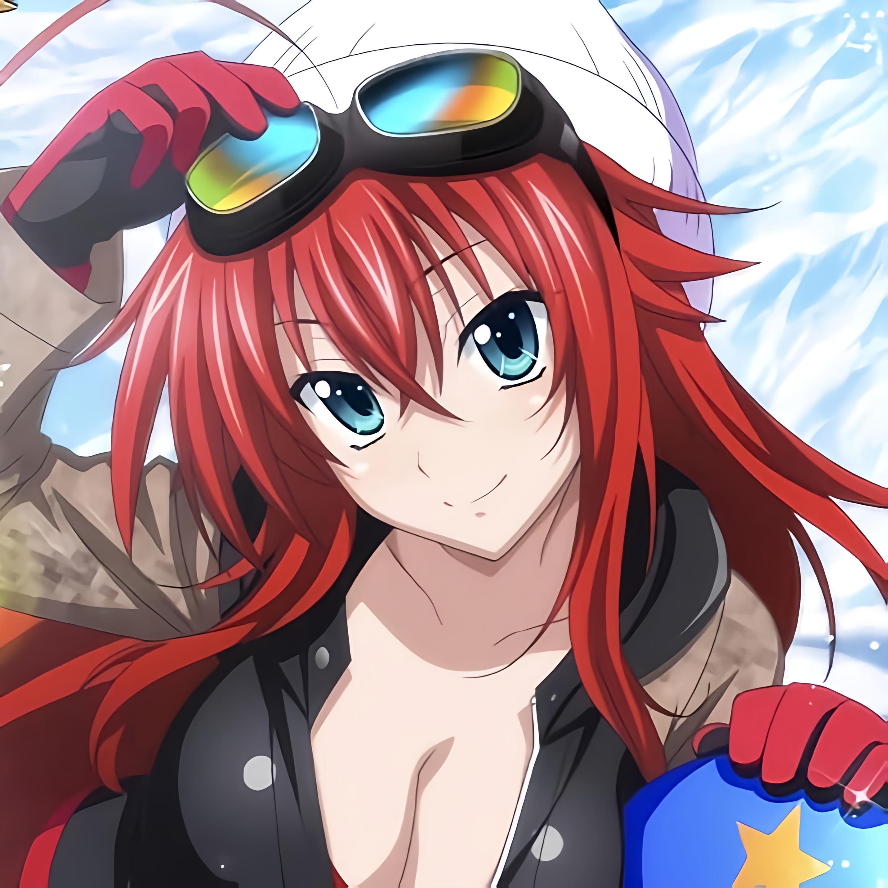 Rias Gremory PFP combines stylish flair with captivating character charm